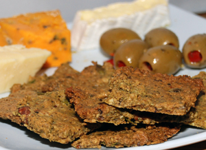 Rosemary gluten-free crackers