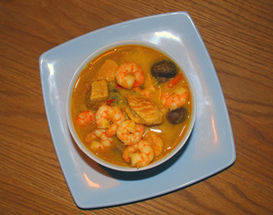 Thai curry photo Red Thai curry