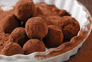 Lowcarb chocolate truffles