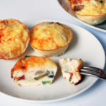 Cheesy mini omelette, zero carbs - low-carb recipe