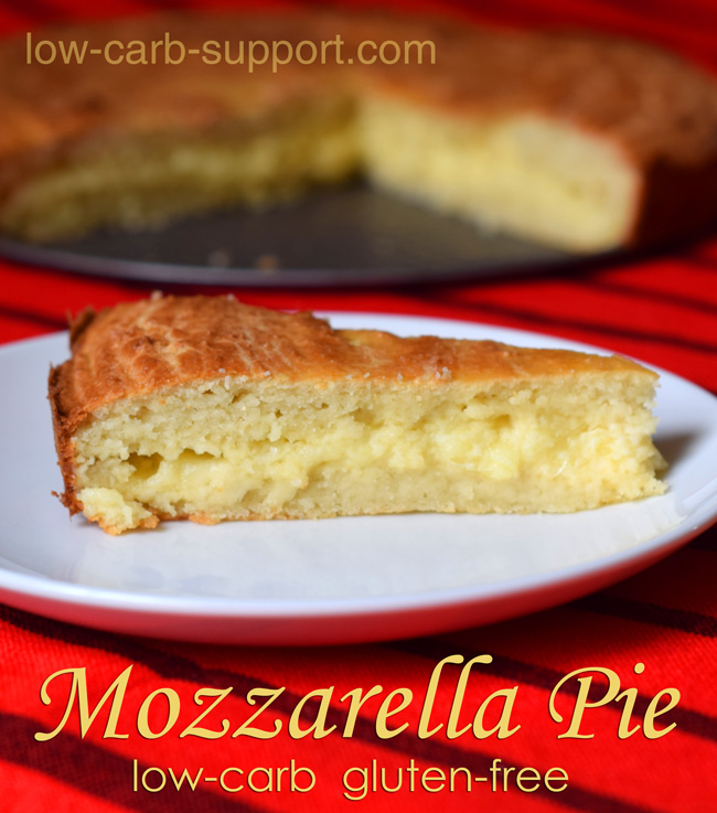 Low-carb cheese pie