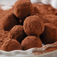 Low-carb truffles