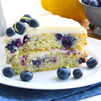 Low-Carb Zucchini Recipe - Blueberry Zucchini Cake