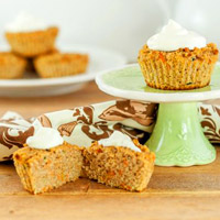 Low-Carb Zucchini Recipe - Carrot Cake Zucchini Muffins