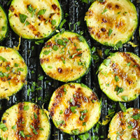 Low-Carb Zucchini Recipe - Grilled Lemon Garlic Zucchini