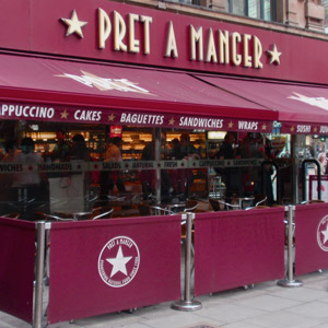 Low-carb Food at Pret-A-Manger