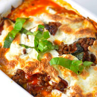 Low-Carb Zucchini Recipe - Low-Carb Lasagna