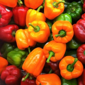 Low-carb vitamin c - bell peppers